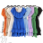 Women's Summer Carmen Short Sleeve Dress (S/M ONE SIZE) ITALIAN FASHION IMPBB23D010781
