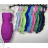 Women's Summer Elegant Carmen Sleeveless Dress (S/M ONE SIZE) ITALIAN FASHION IMPBB23A12004