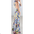 Women's Long Sleeveless Summer Dress (S/M ONE SIZE) ITALIAN FASHION IMPBB243449lx red S / M