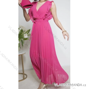 Šaty letní na ramínka dámské (S/M ONE SIZE) ITALSKÁ MÓDA IMPBB22B21841