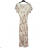 Women's Long Chiffon Short Sleeve Dress (S/M ONE SIZE) ITALIAN FASHION IMWGS231048
