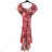Women's Long Summer Carmen Dress (S/M ONE SIZE) ITALIAN FASHION IMWGB232380