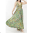Women's Long Summer Strapless Dress (S/M ONE SIZE) INDIAN FASHION IMPEM23AM212G