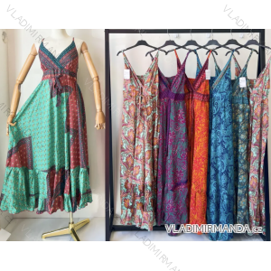 Women's Long Summer Strapless Dress (S/M ONE SIZE) INDIAN FASHION IMPEM23BO240K