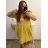 Women's short sleeve dress (uni L / XL) ITALIAN FASHION IM320003