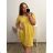 Women's short sleeve dress (uni L / XL) ITALIAN FASHION IM320003