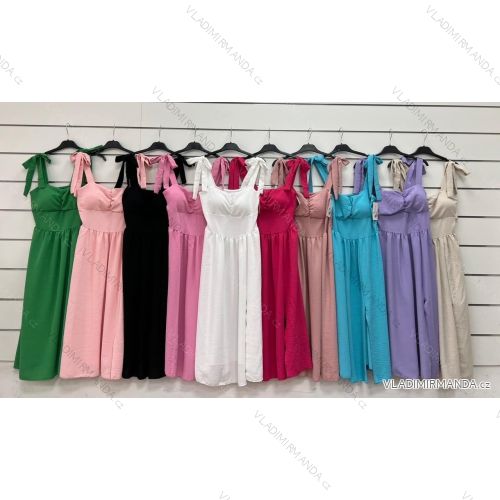 Buttoned Dress with Buttoned Ladies (uni s-m) ITALIAN FASHION IM2203948