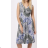 Women's Sleeveless Summer Dress (S/M ONE SIZE) INDIAN FASHION IMPEM23Y1046