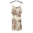 Women's long chiffon summer dress (S / M ONE SIZE) ITALIAN FASHION IMWB222509 S/M white