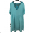 Women's short sleeve dress (uni L / XL) ITALIAN FASHION IM320003 L/XL Light blue