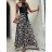 Women's Long Summer Sleeveless Dress (S/M ONE SIZE) ITALIAN FASHION IMM23M3667