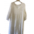 Women's Long Chiffon Short Sleeve Dress (S/M ONE SIZE) ITALIAN FASHION IMWGS231048