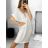 Women's Oversize Short Sleeve Summer Dress (S/M ONE SIZE) ITALIAN FASHION IM3233348