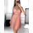 Šaty letní na ramínka dámské (S/M ONE SIZE) ITALSKÁ MÓDA IMPBB22B21841 white S