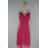 Šaty letní na ramínka dámské (S/M ONE SIZE) ITALSKÁ MÓDA IMPBB22B21841 white S