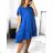 Women's Oversize Short Sleeve Summer Dress (S/M ONE SIZE) ITALIAN FASHION IMWB23340