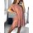 Women's Oversize Short Sleeve Summer Dress (S/M ONE SIZE) ITALIAN FASHION IMWB23340