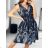 Šaty icecool letní bez rukávů dámské (S/M ONE SIZE) BYVM ITALSKÁ MÓDA IMD23400-1 S/M black