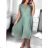 Women's Elegant Summer Short Sleeve Dress (S/M ONE SIZE) ITALIAN FASHION IMWGB231614