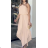 Women's Long Elegant Sleeveless Dress (S/M ONE SIZE) ITALIAN FASHION IMPGM2323799