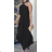 Women's Long Elegant Sleeveless Dress (S/M ONE SIZE) ITALIAN FASHION IMPGM2323799