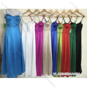 Women's long elegant strapless dress (S/M ONE SIZE) ITALIAN FASHION IMPGM2310921