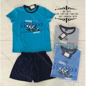 Short children's boy's pajamas (128 / 134-158 / 164) N-FEEL BC-2672