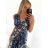 Women's Short Summer Icecool Sleeveless Dress (S / M ONE SIZE) ITALIAN FASHION IMM21694