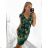 Women's Lace Cotton Short Sleeve Dress (S/M ONE SIZE) ITALIAN FASHION IMM23M7267