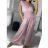Overal elegantní icecool  dámský (M/L, XL/XXL) AINUOSI ITALSKÁ MODA IMB239907 M / L pink