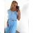 Summer short sleeve summer dress (S / M ONE SIZE) ITALIAN FASHION IMWY21019