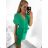 Women's short overall sleeveless overall (S / M ONE SIZE) ITALIAN FASHION IM322205 S/M Royal blue