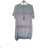 Šaty letní bavlněné s přívěškem krátký rukáv dámské (2XL/3XL ONE SIZE) ITALSKÁ MÓDA IMD22063 2XL/3XL white