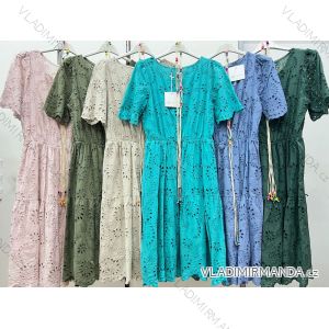 Women's strapless summer dress (S/M ONE SIZE) ITALIAN FASHION IM4235416