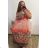 Icecool Women's Long Sleeve Dress (L/XL/2XL/3XL ONE SIZE) FRENCH FASHION FMB23369-B