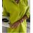 Women's Oversize Long Sleeve Muslin Shirt (S/M ONE SIZE) ITALIAN FASHION IMWC232585