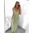 Summer long icecool strapless dress for women (M/L, XL/2XL) ITALIAN FASHION IMB23F901