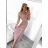 Women's Long Summer Sleeveless Dress (M/L, XL/2XL) ITALIAN FASHION IMB23F909