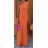 Women's Summer Long Elegant Sleeveless Dress (S/M ONE SIZE) ITALIAN FASHION IMPGM232681