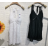 Women's strapless summer dress (S/M ONE SIZE) ITALIAN FASHION IMPGM236635