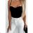 Women's strappy crop top (S/M ONE SIZE) ITALIAN FASHION IMPLP2380000050