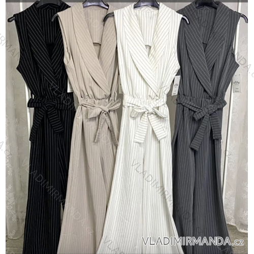 Women's long sleeveless jumpsuit (S/M ONE SIZE) ITALIAN FASHION IMPLP2333770015