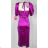 Women's Summer Elegant Short Sleeve Dress (S/M ONE SIZE) ITALIAN FASHION IMPBB23B23676