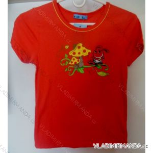 T-shirt for children and adolescent cotton girls (110-146) WIND BELL 311-822C
