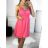 Buttoned Dress with Buttoned Ladies (uni s-m) ITALIAN FASHION IM2203948 S/M béžová