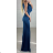 Women's Long Summer Elegant Sleeveless Dress (S/M ONE SIZE) ITALIAN FASHION IMPBB23C29640
