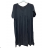 Women's Plus Size Casual Oversize Short Sleeve Dress (XL/2XL ONE SIZE) ITALIAN FASHION IM723DANA