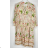 Women's 3/4 Sleeve Summer Dress (S/M ONE SIZE) ITALIAN FASHION IMPBB23F10299C