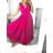 Women's Summer Elegant Party Sleeveless Long Dress (S/M ONE SIZE) ITALIAN FASHION IMPSH237554