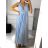 Women's Summer Elegant Party Sleeveless Long Dress (S/M ONE SIZE) ITALIAN FASHION IMPSH237554